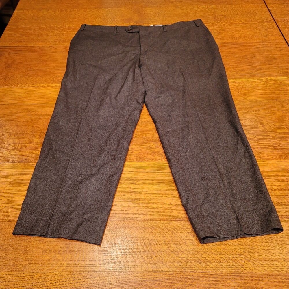 Canali Wool Dress Pants Brown 42x27